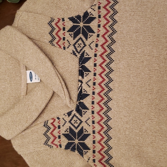 Boys Sweater Romper - Picture 2 of 3